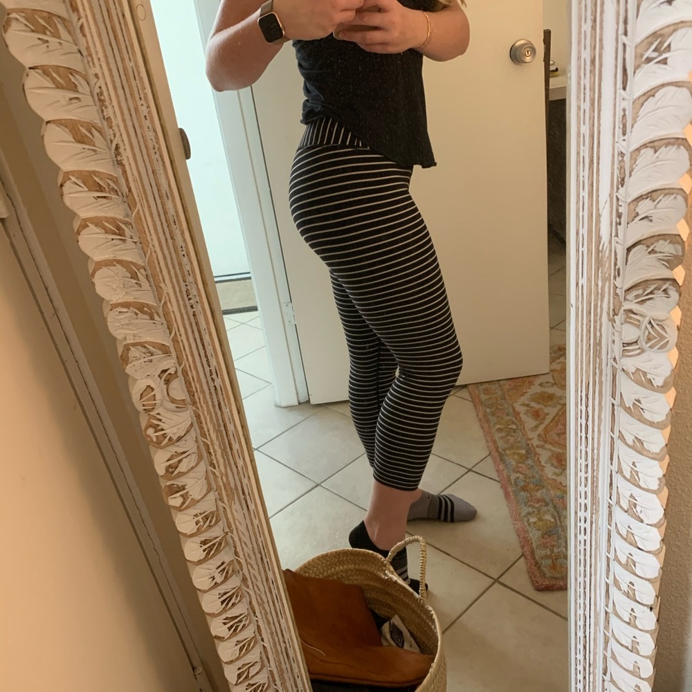 Lululemon stripped legging